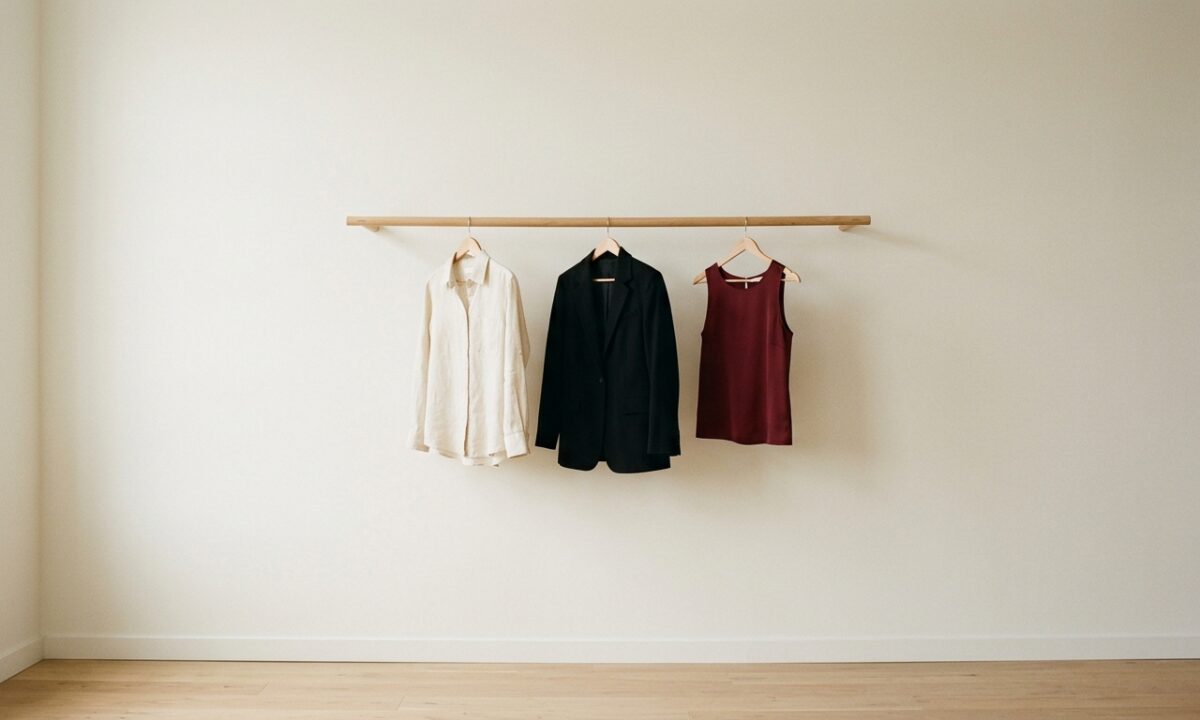 Minimalismo, na vida, e na moda.