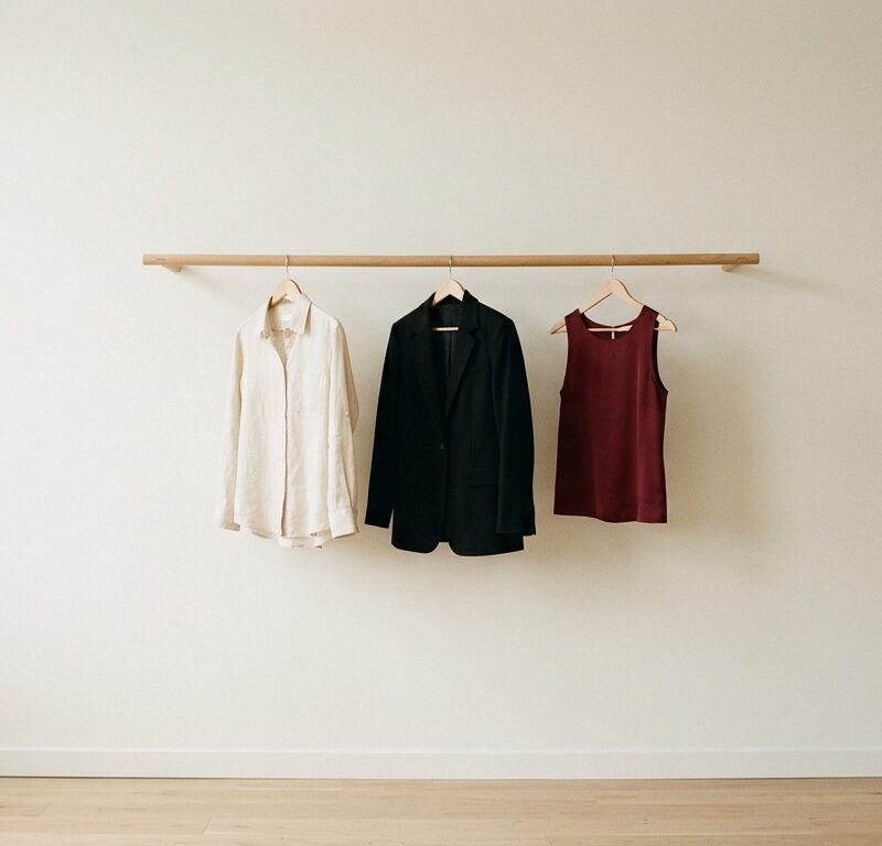Minimalismo, na vida, e na moda.